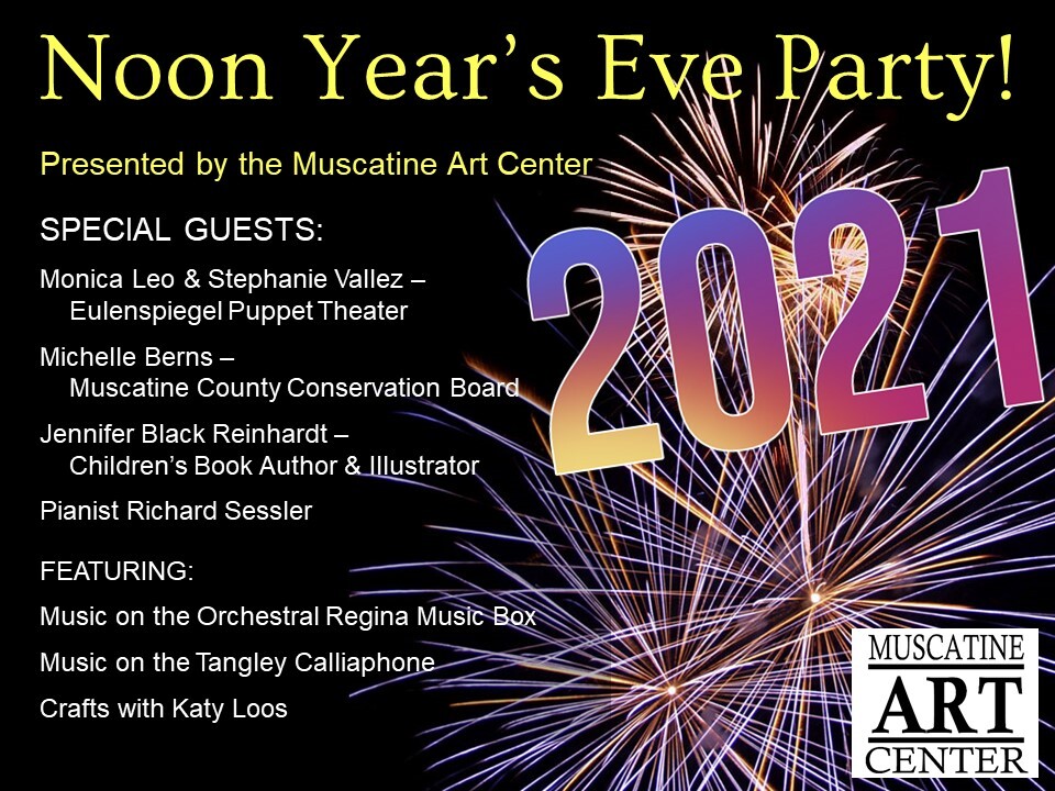 Virtual Noon Year's Eve Celebration Image