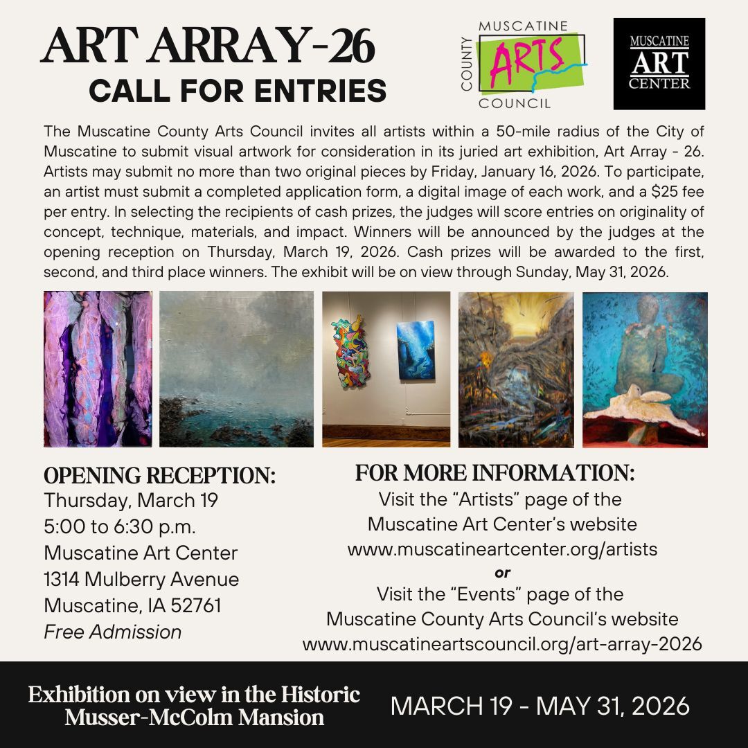 Art Array 2026 Opening Reception & Awards Ceremony - March 19, 2026 Image