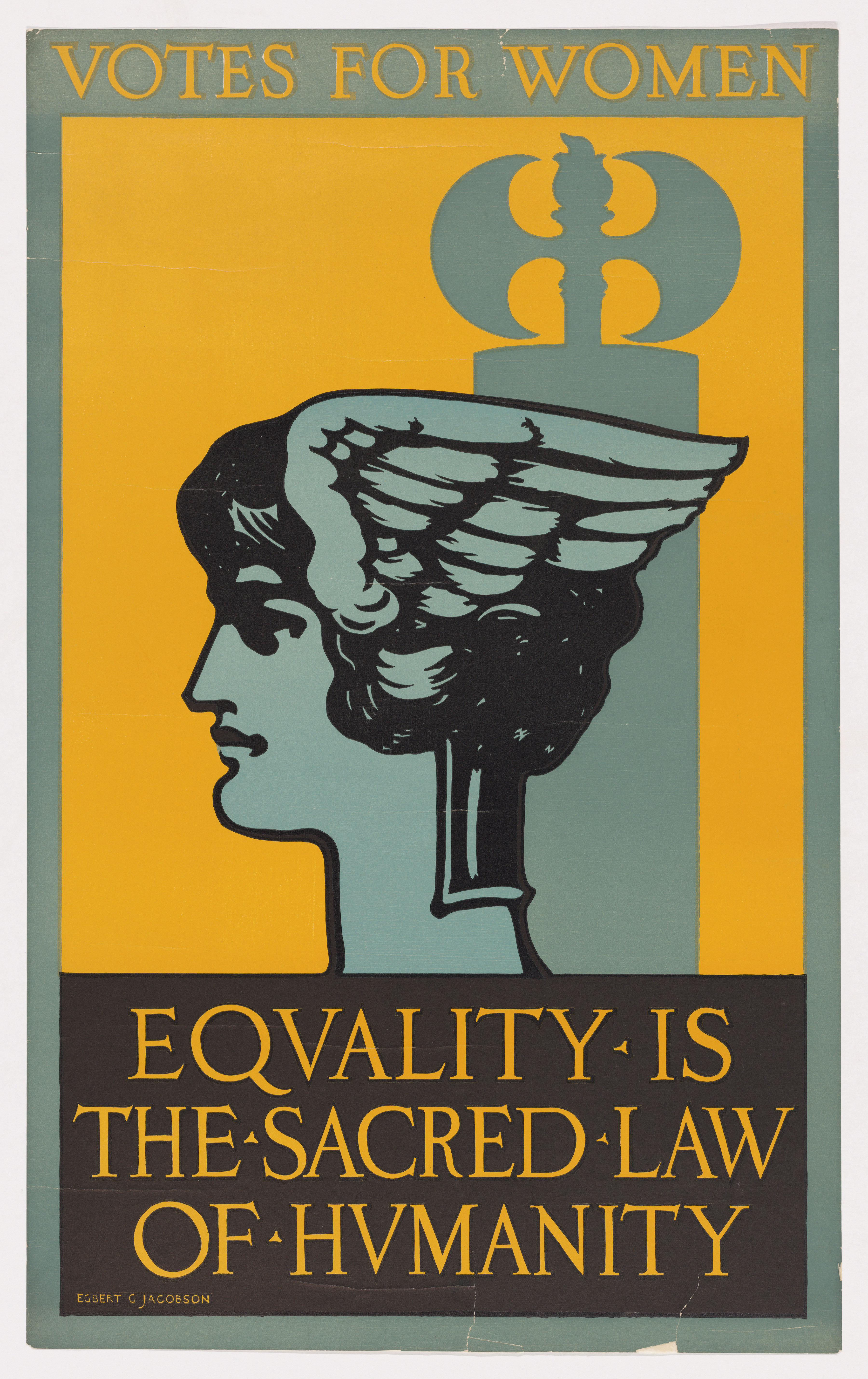Votes for Women Equality is the Sacred Law of Humanity