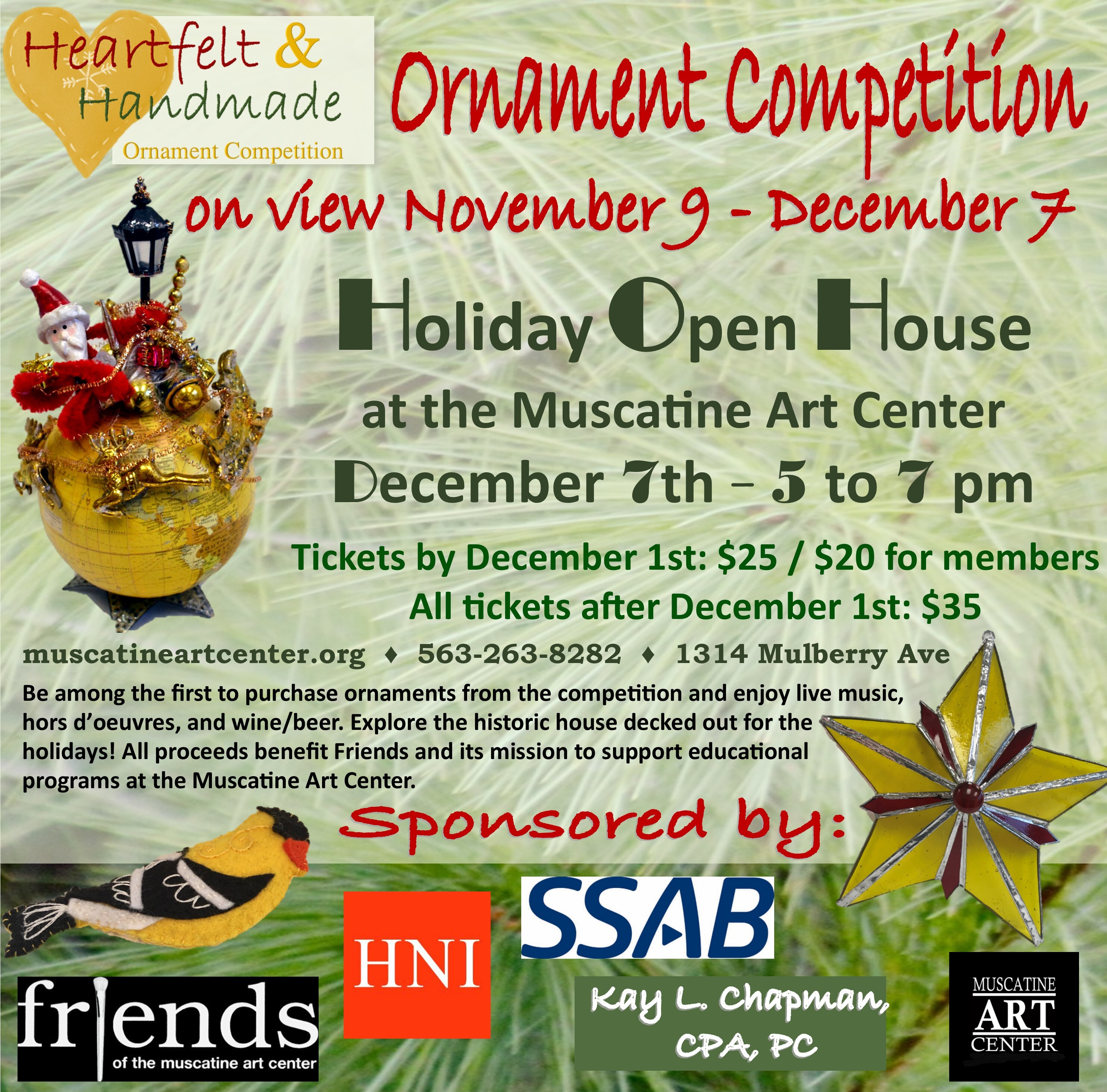 Holiday Open House - December 7, 2023 Image