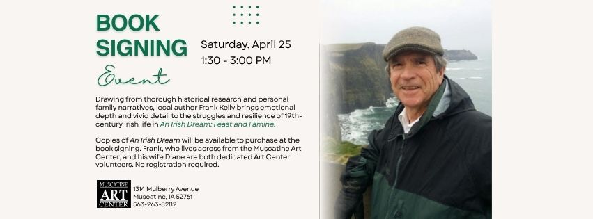 Reading & Book Signing with Local Author Frank Kelly - April 25th Image