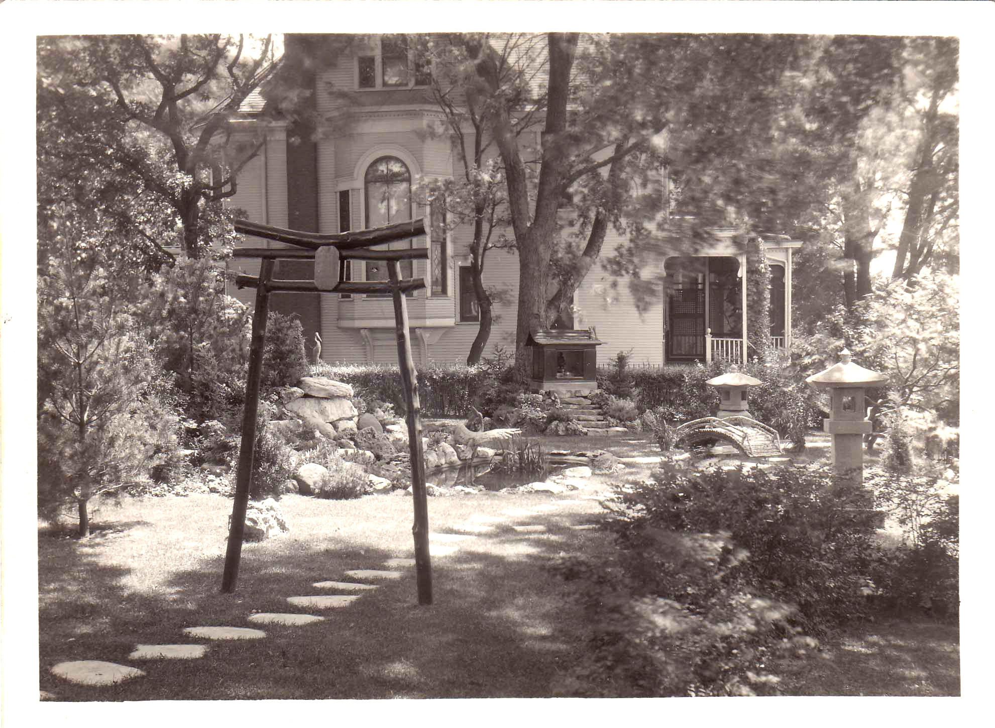 Laura Musser McColm's Japanese Garden and Early 20th Century Japanese Gardens in the Midwest Image