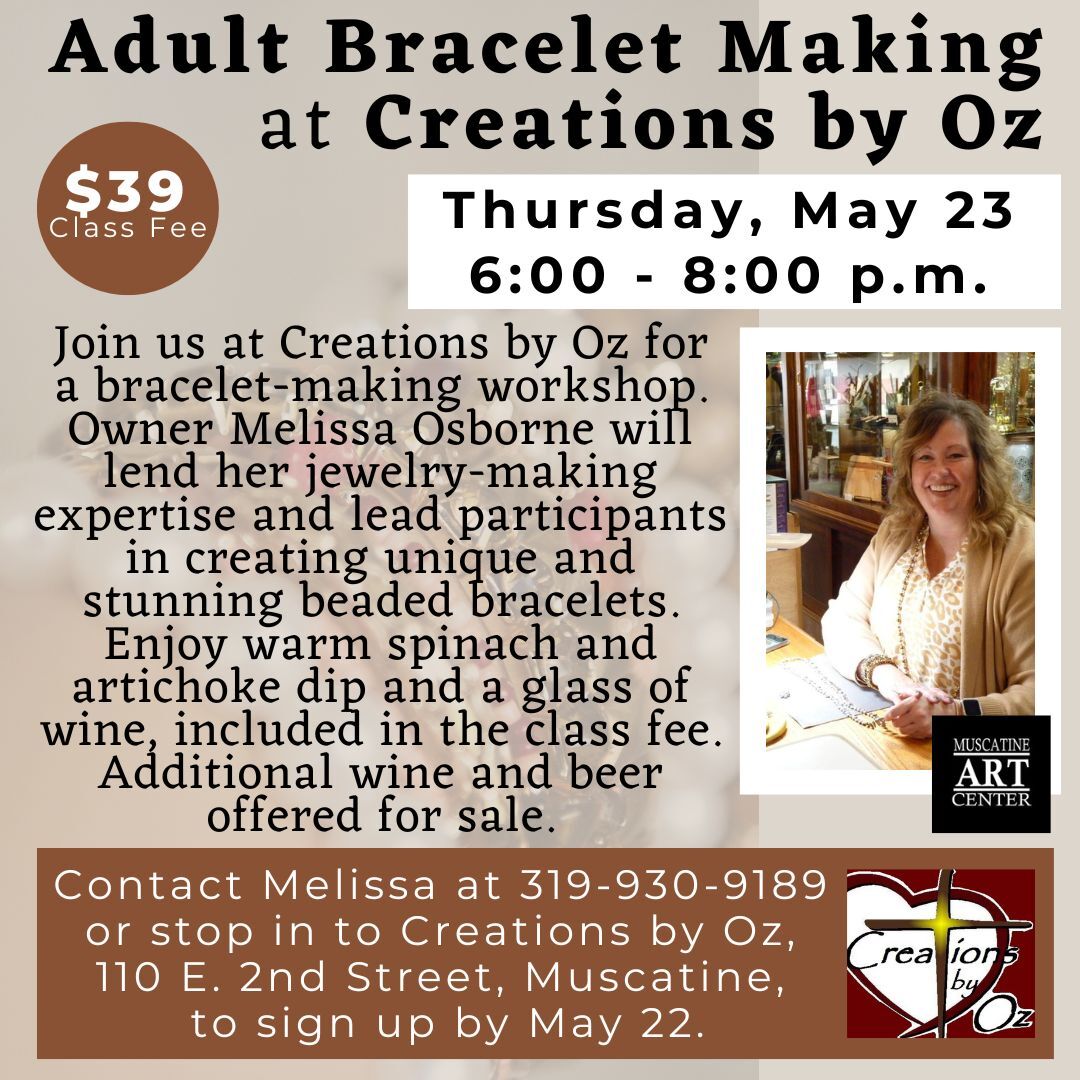 Bracelet Making at Creations by Oz - May 23 Image