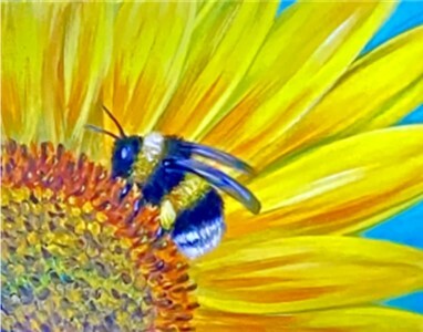 Red Barn Studio with Vada Baker - Bumble Bee on Sunflower - Sunday, September 27, 2026 Image