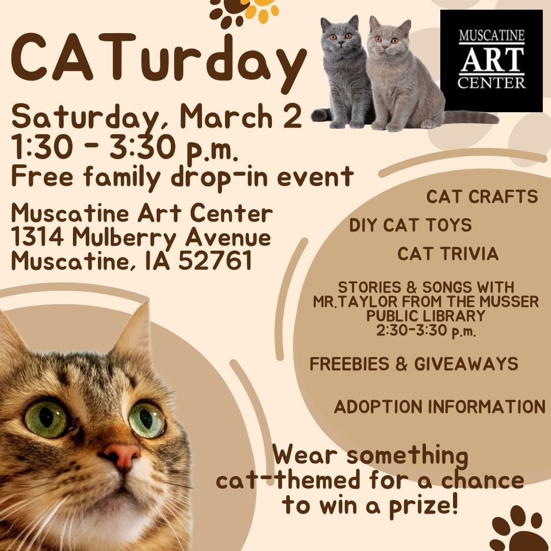Free Family Event: CATurday - March 2 Image