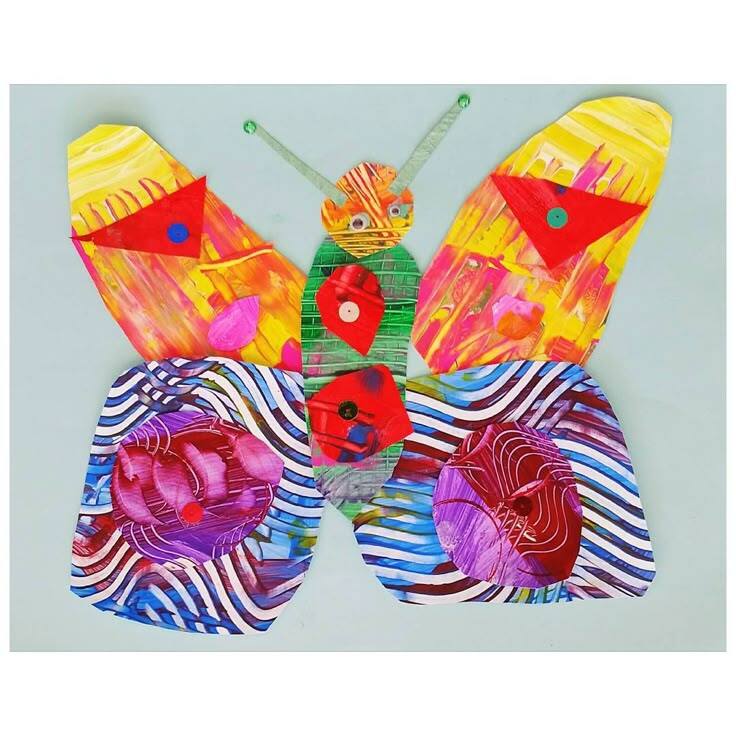 FREE Artist Workshops for Children with Miss Julie - Eric Carle's Birthday Butterflies - June 6 Image