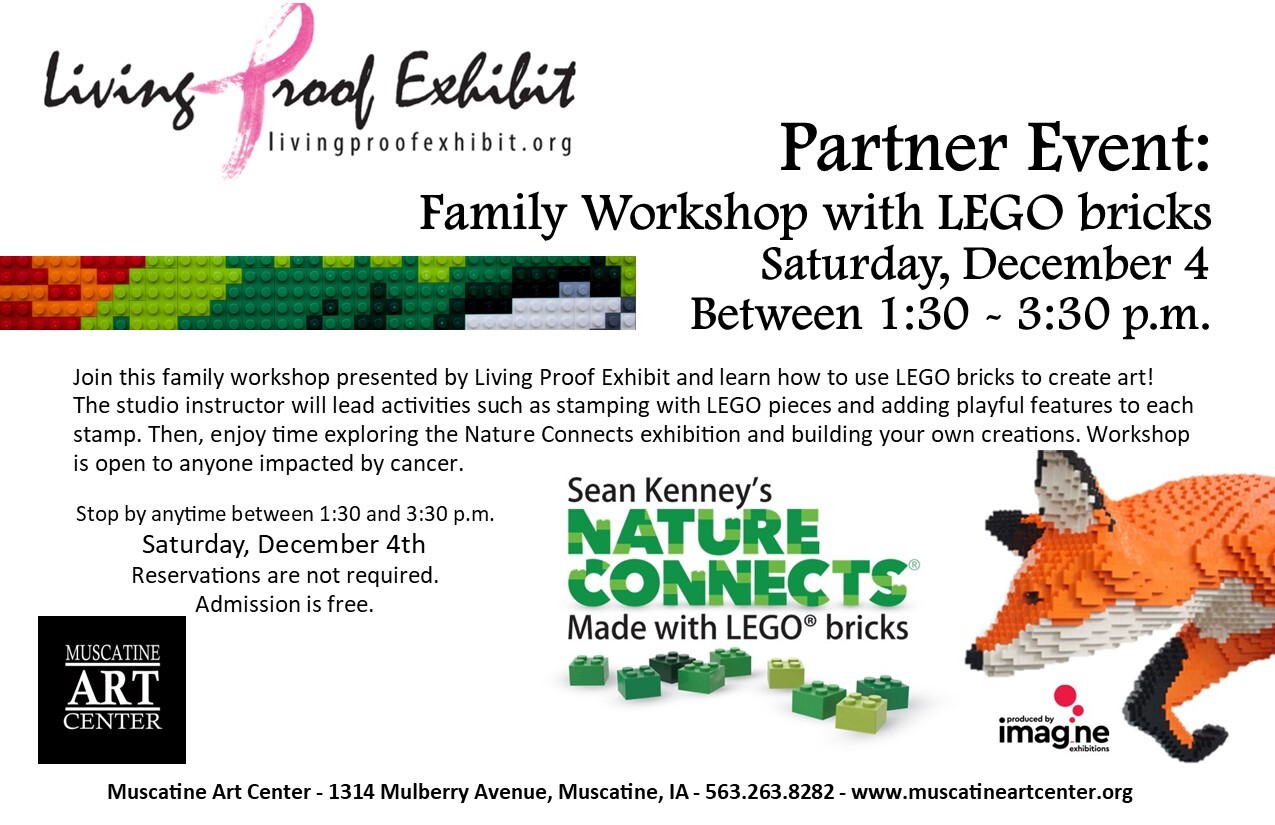 Partner Event: Living Proof Exhibit LEGO Family Workshop Image