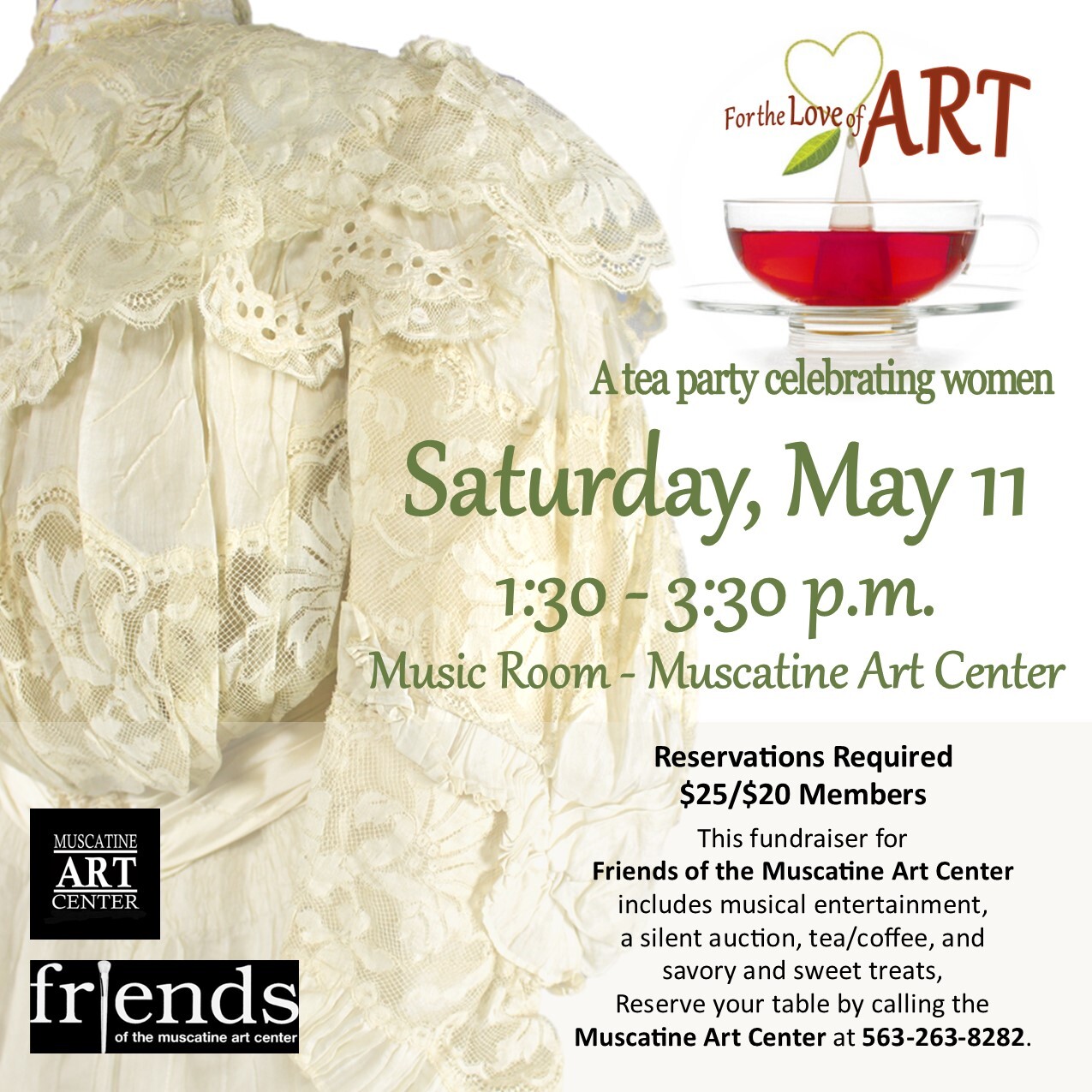 For the Love of Art - A tea party celebrating women Image