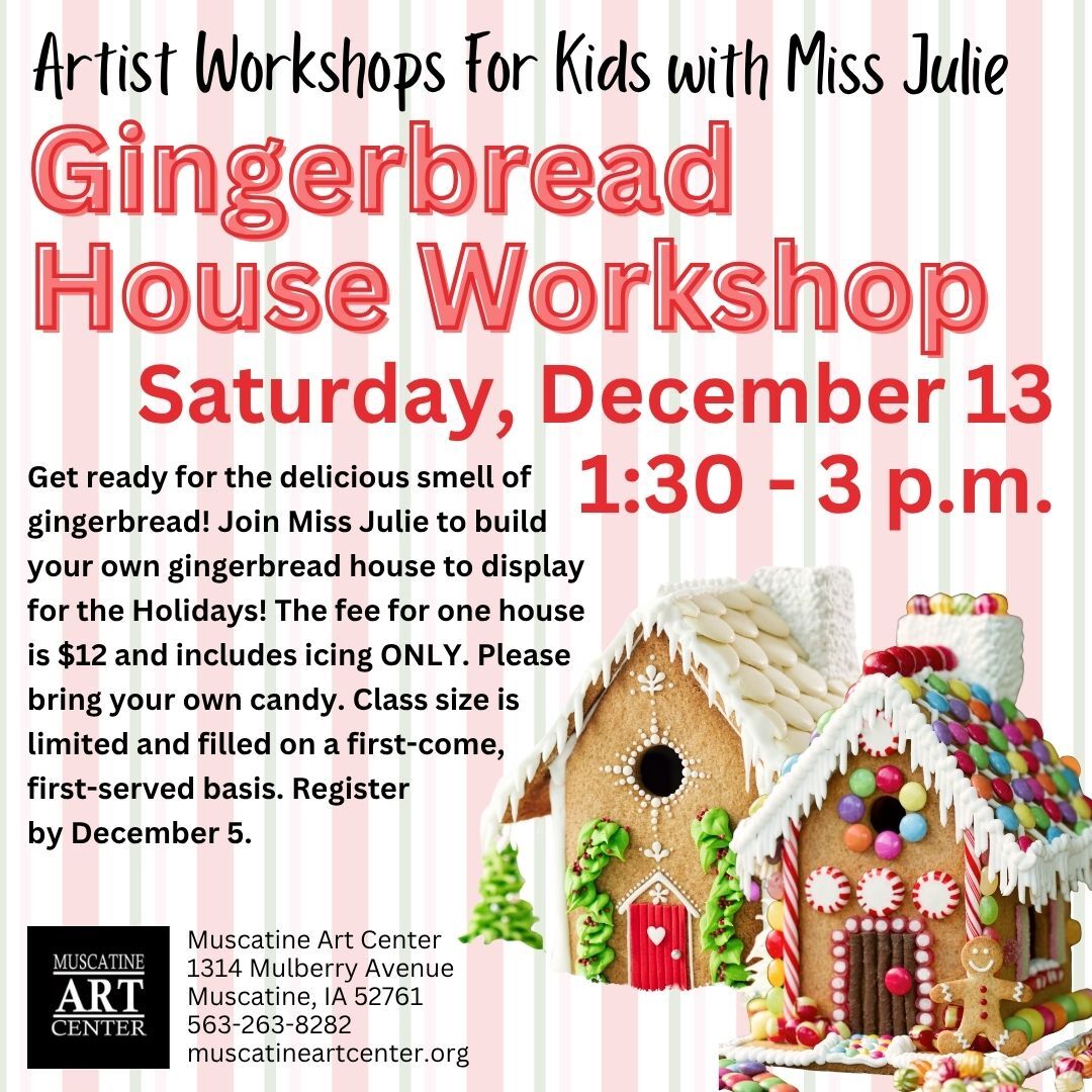 Gingerbread House Workshop - December 13 Image