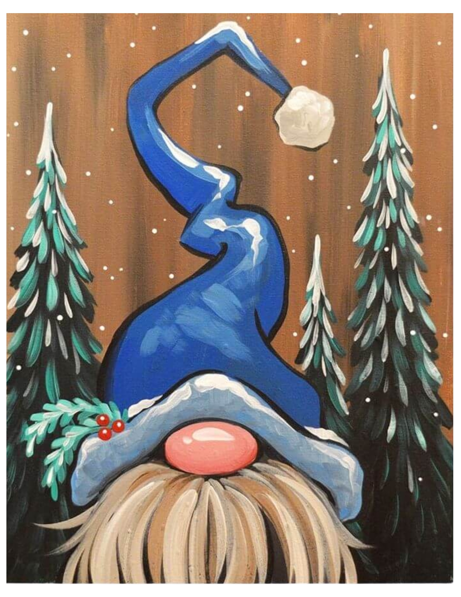 Adult Studio: Acrylic Painting on Reclaimed Wood - Sunday, November 1, 2026 Image
