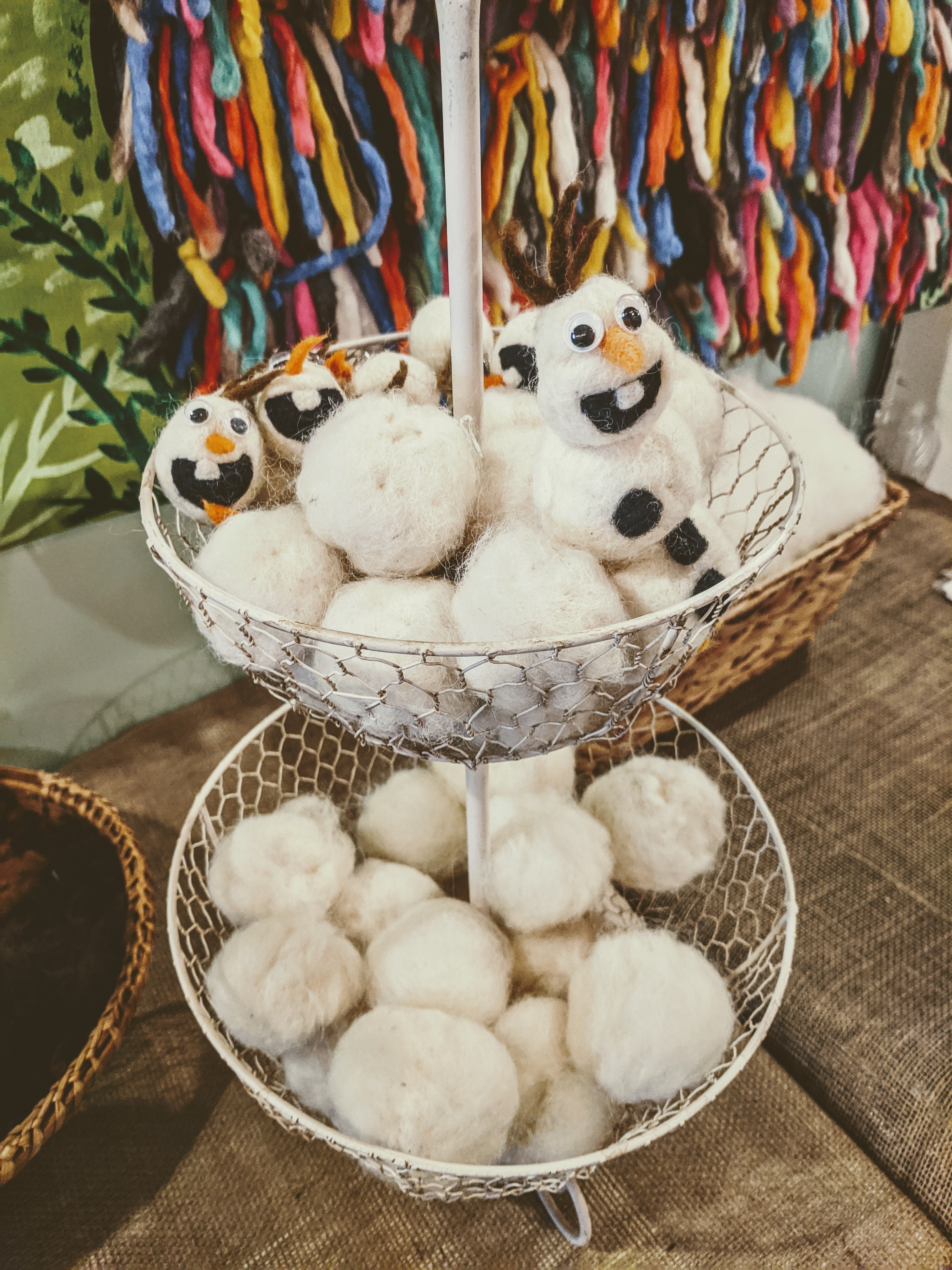 Kid's Felted Snowman at Silver Bell Hollow Alpaca Farm - February 18 Image