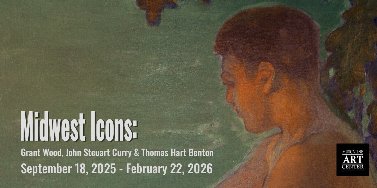 Midwest Icons: Grant Wood, John Steuart Curry, and Thomas Hart Benton Image