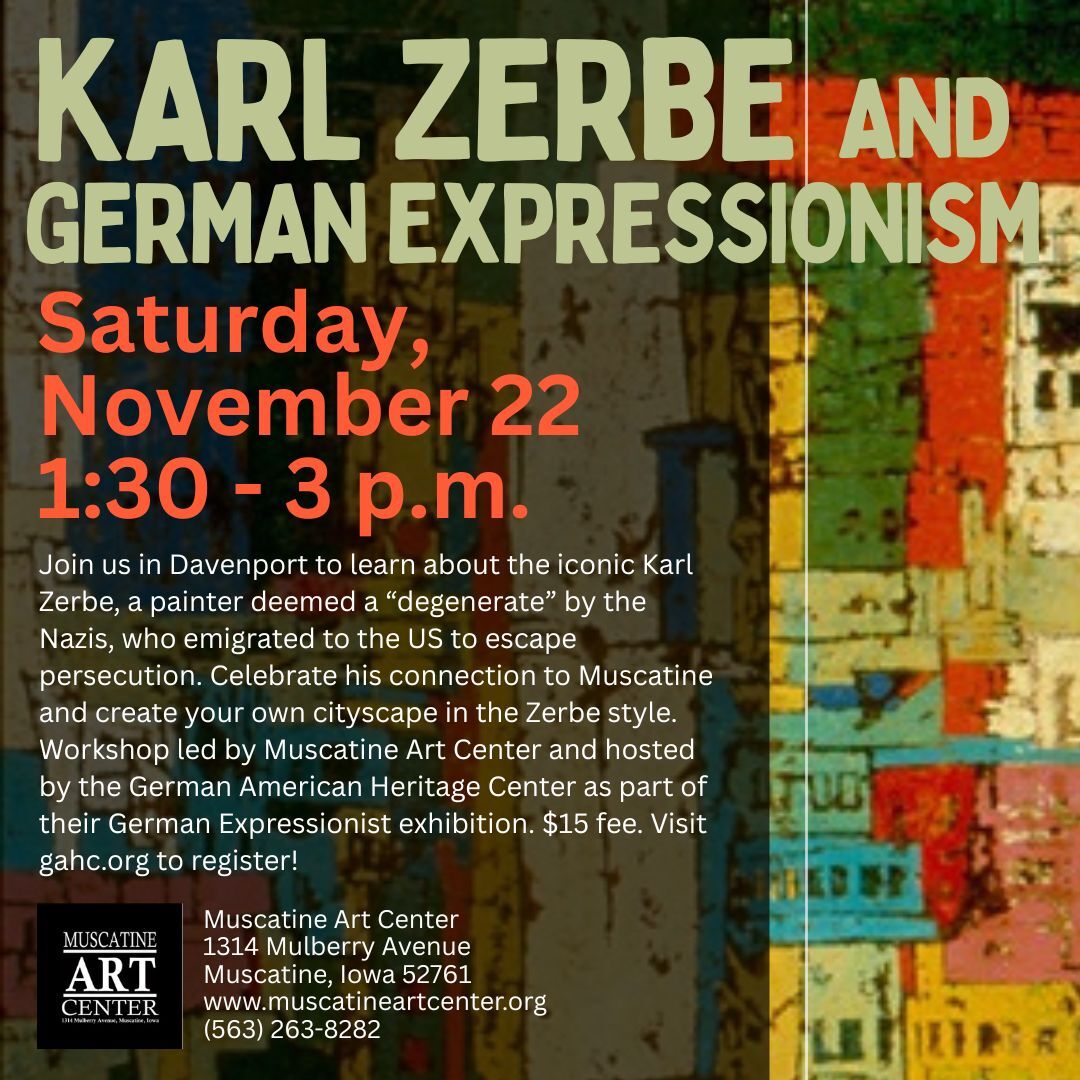 Karl Zerbe: German Expressionism at the German American Heritage Center Image