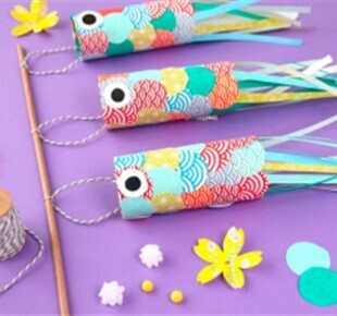 FREE Artist Workshop for Children - Koinobori with "Miss Brianna", Thursday, May 7, 2026 Image