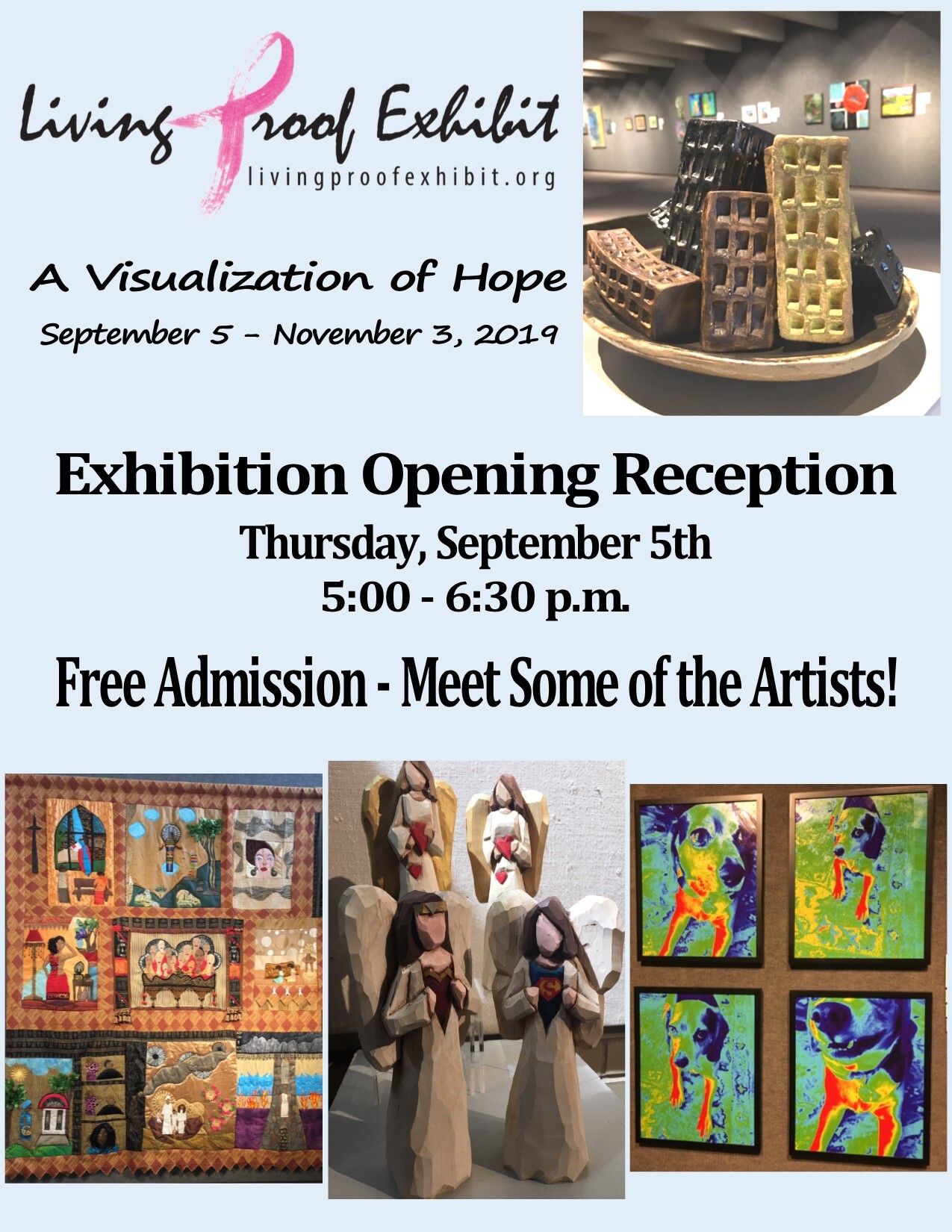 Living Proof Exhibit: A Visualization of Hope Image