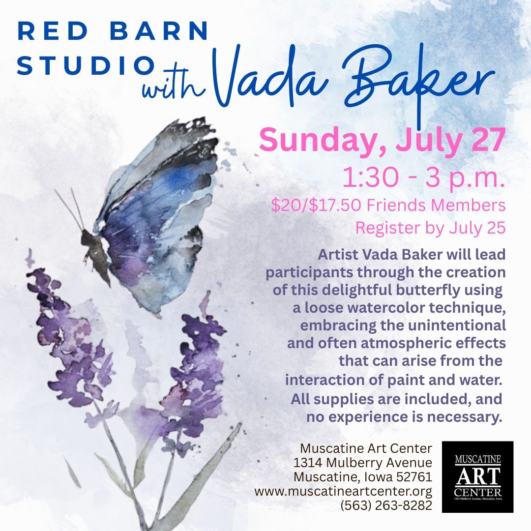 Red Barn Studio - Loose Brush Technique - July 27 Image