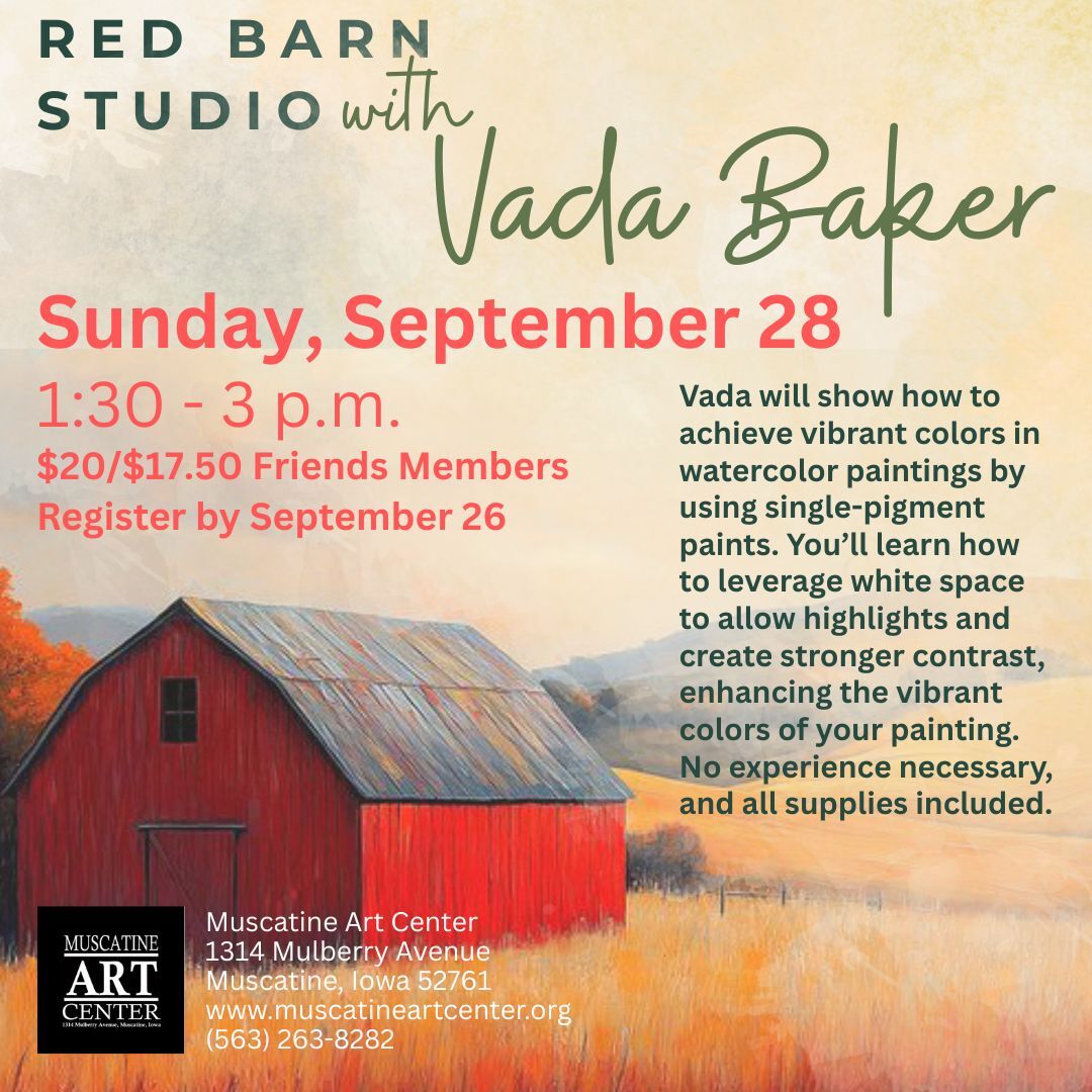 Red Barn Studio - Vibrant Color - September 28 Image
