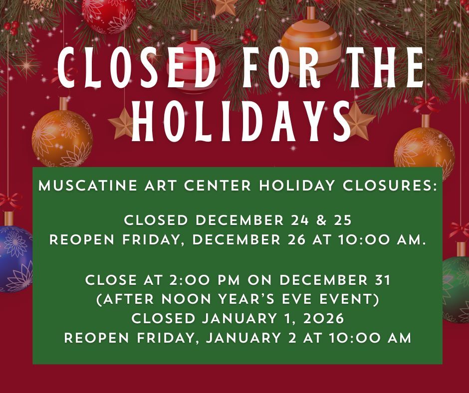 Closed for Christmas December 24 & 25 Image