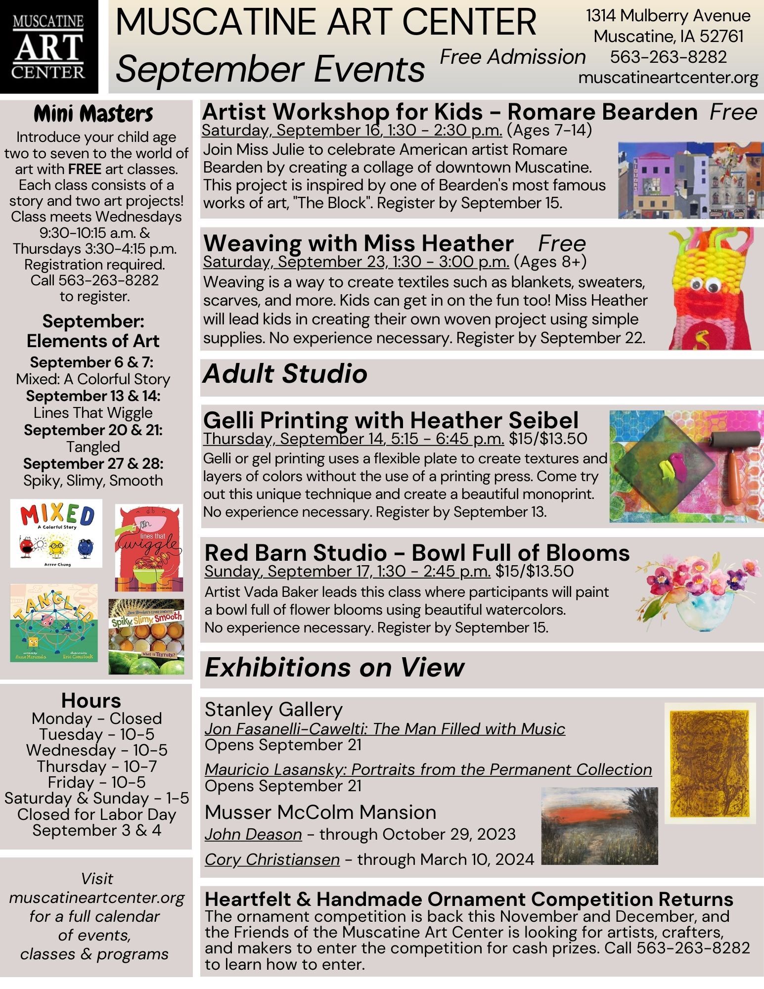 SEPTEMBER EVENTS Image