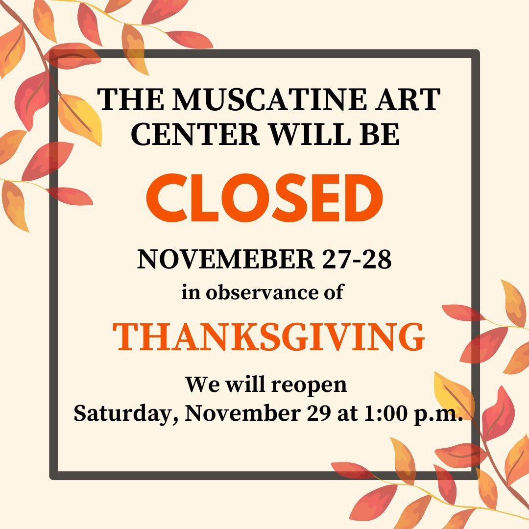 Closed for Thanksgiving November 27 & 28 Image