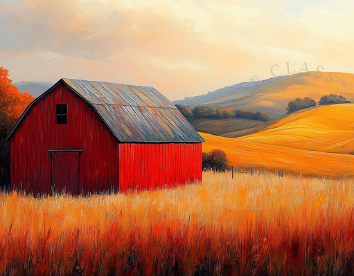 Red Barn Studio - Vibrant Color - September 28 Image