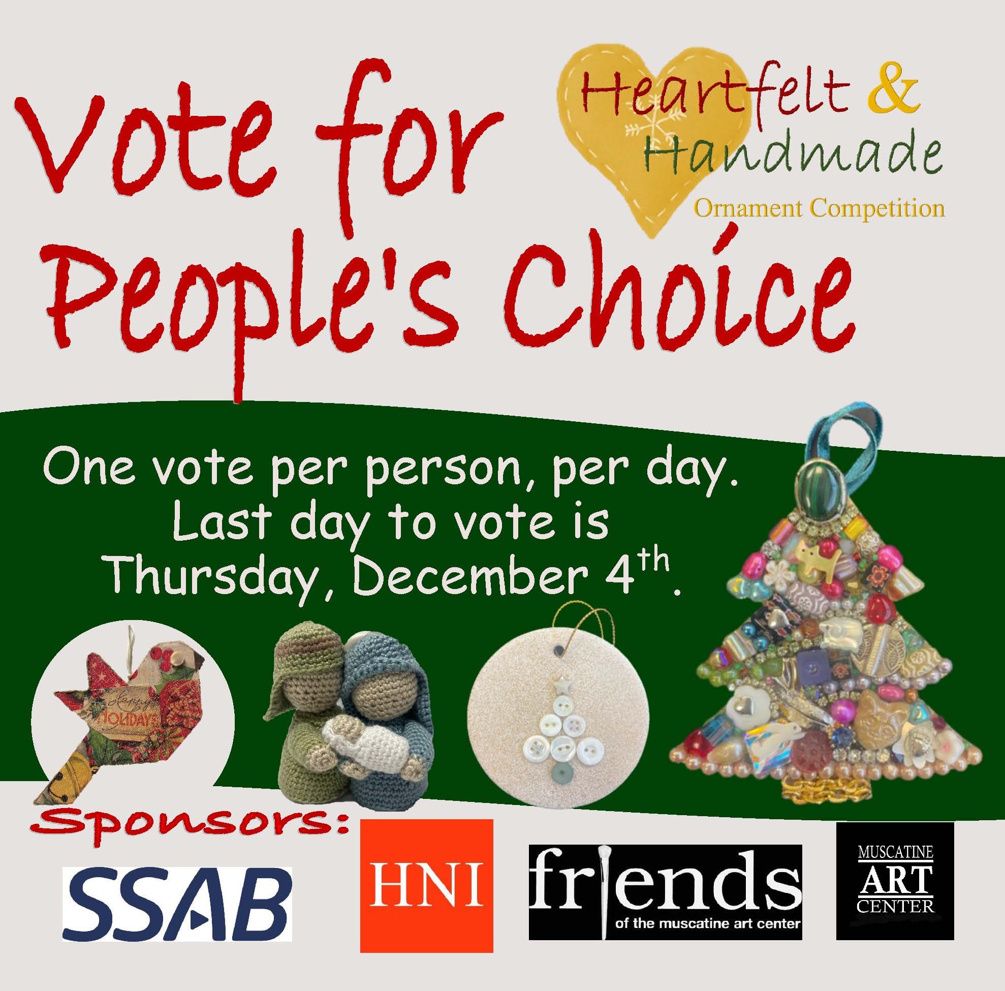 Heartfelt & Handmade Ornament Competition Image