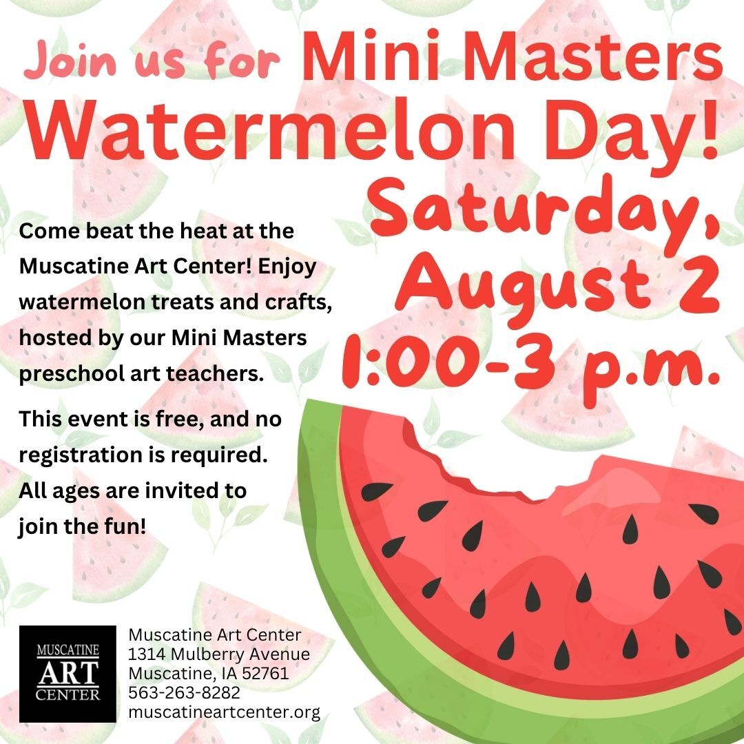 Mini Masters Watermelon Day - August 2 Image