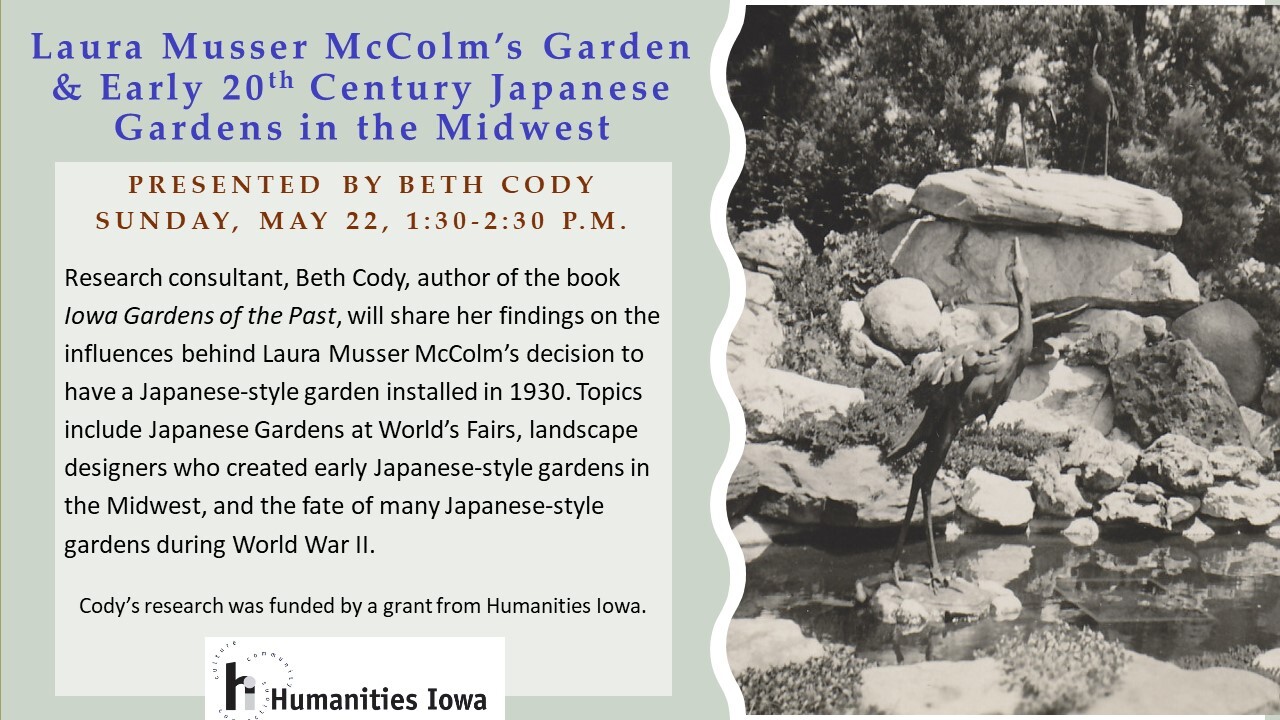 Laura Musser McColm's Japanese Garden and Early 20th Century Japanese Gardens in the Midwest Image