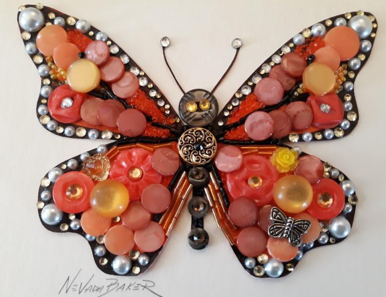 Red Barn Studio - Butterfly Button Mosaic - November 19 Image
