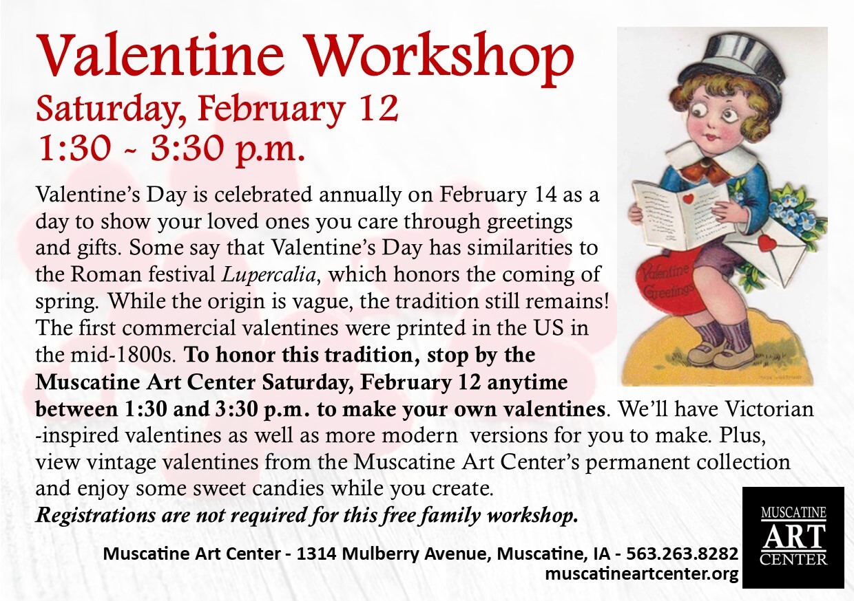 Family Valentine Workshop - February 12 Image