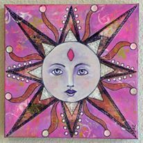 Living Proof Exhibit Creative Sessions: "I am" Suns with Gina Kirschbaum October 15 Image