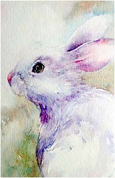 Red Barn Studio with Vada Baker- Purple Rabbit Image