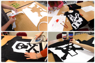 Kids Studio: T-Shirt Screen Printing with Heather Seibel (5th grade and up) - March 4 Image