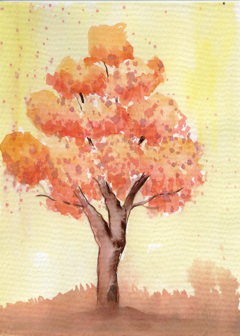 Red Barn Studio with Vada Baker - Watercolor Techniques for Painting Trees, October 17 Image